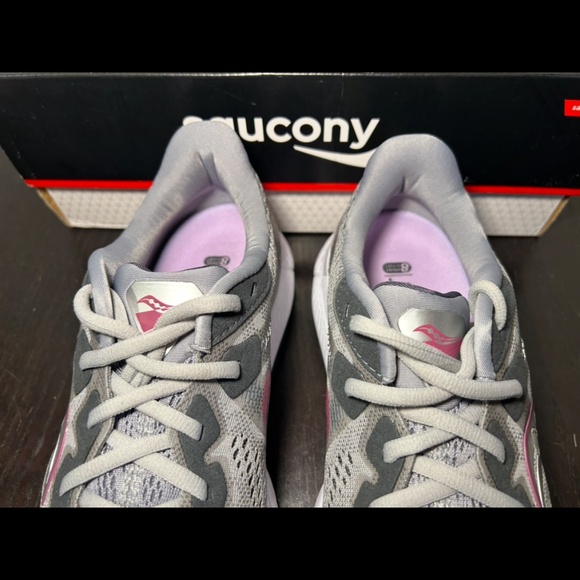 Saucony Omni 20 Running Shoes Sneakers Alloy/Quartz Womans Size 10 - Picture 5 of 15